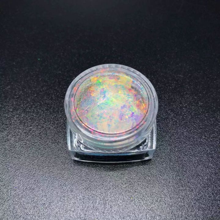 K206PG new chameleon opal flakes Ice Transparent 