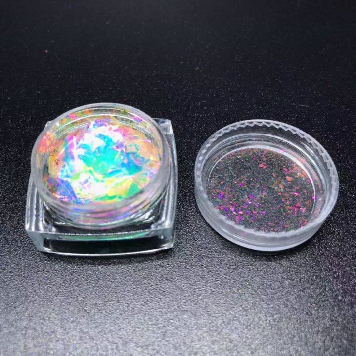 K205PR new chameleon opal flakes Ice Transparent 