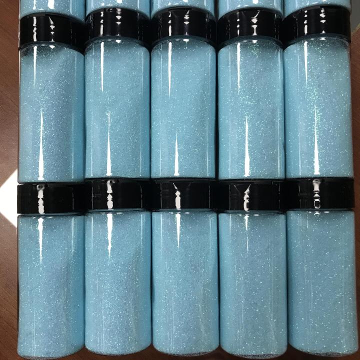 2.8 oz shakers glitter custom neon Blue fine glitter C07