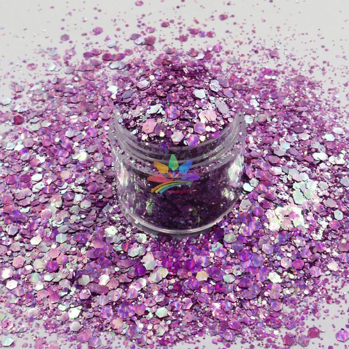 NADC10  New design Factory Supply Colorful High Quality Bulk Wholesale Glitter Powder Crafts Glitter