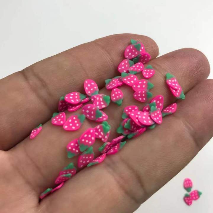 SPR52   Polymer Clay Sprinkle for Nails Tumblers Slime Keychain DIY Chritsmas decoration 