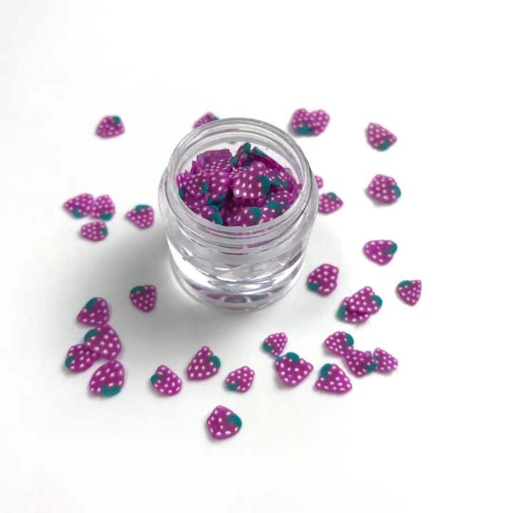 SPR55   Polymer Clay Sprinkle for Nails Tumblers Slime Keychain DIY Chritsmas decoration 