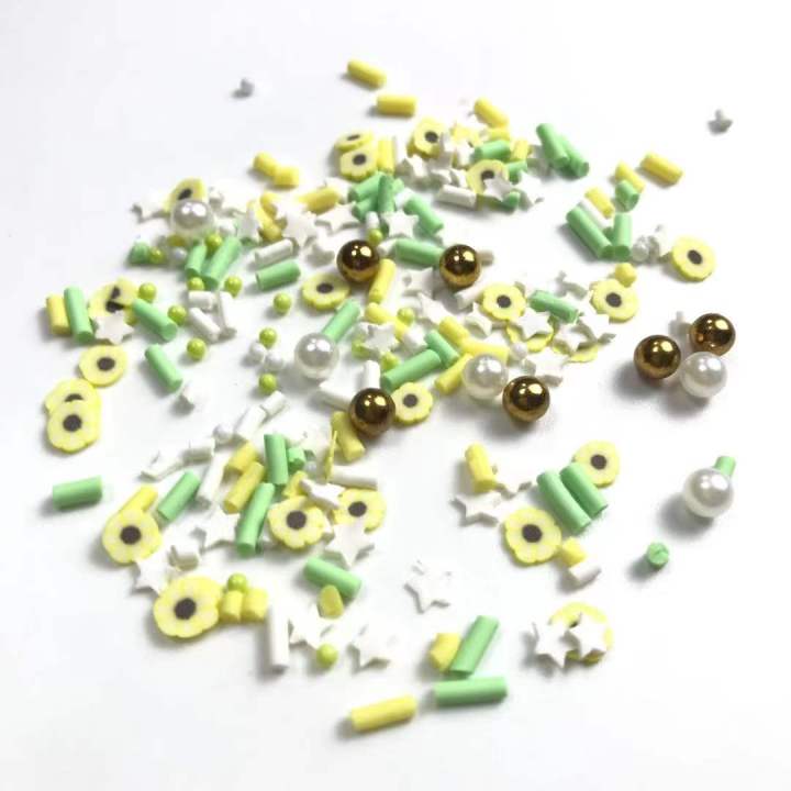 SPR62   Polymer Clay Sprinkle for Nails Tumblers Slime Keychain DIY Chritsmas decoration 