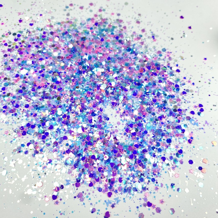 BTF16   New glitters mixed colors and stars hearts butterfly  for nail body makeup hair decoration glitter slimes resin and craft