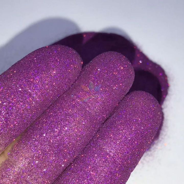 LB800  holographic purple   ultra fine glitter 0.08mm 