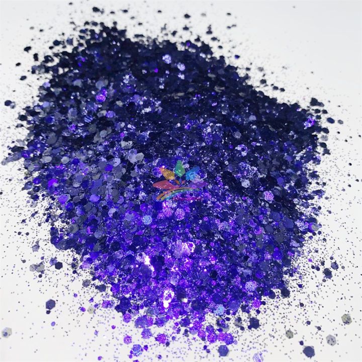 BSLC022   Chunky mix  High quality color shift glitter polyester iridescent glitter