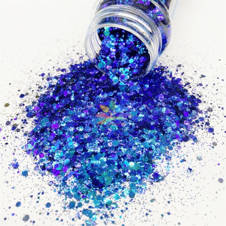  BSLC012  Chunky mix  High quality color shift glitter polyester iridescent glitter