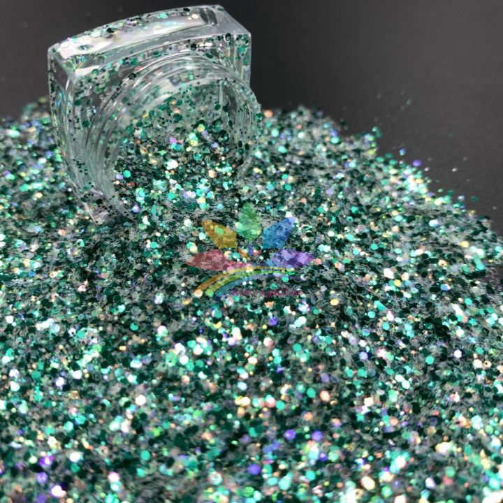 BCC035   new custom mixed glitter best use for tumblers crafts resin Christmas decoration 
