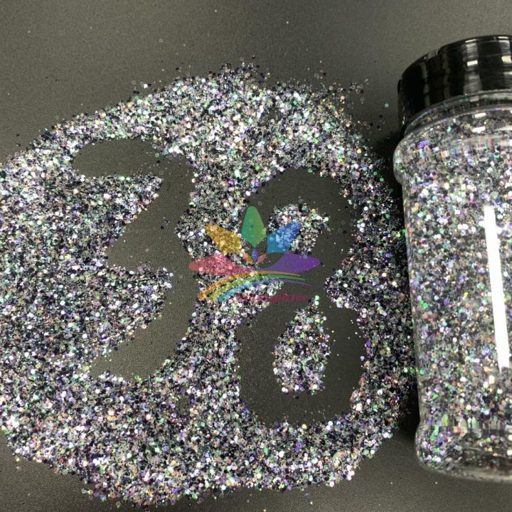 BCC038   new custom mixed glitter best use for tumblers crafts resin Christmas decoration 
