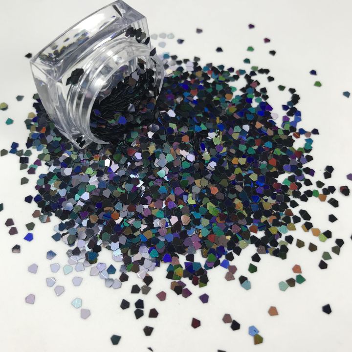 LB1000   Diamond Shapes Holographic Glitter 2mm