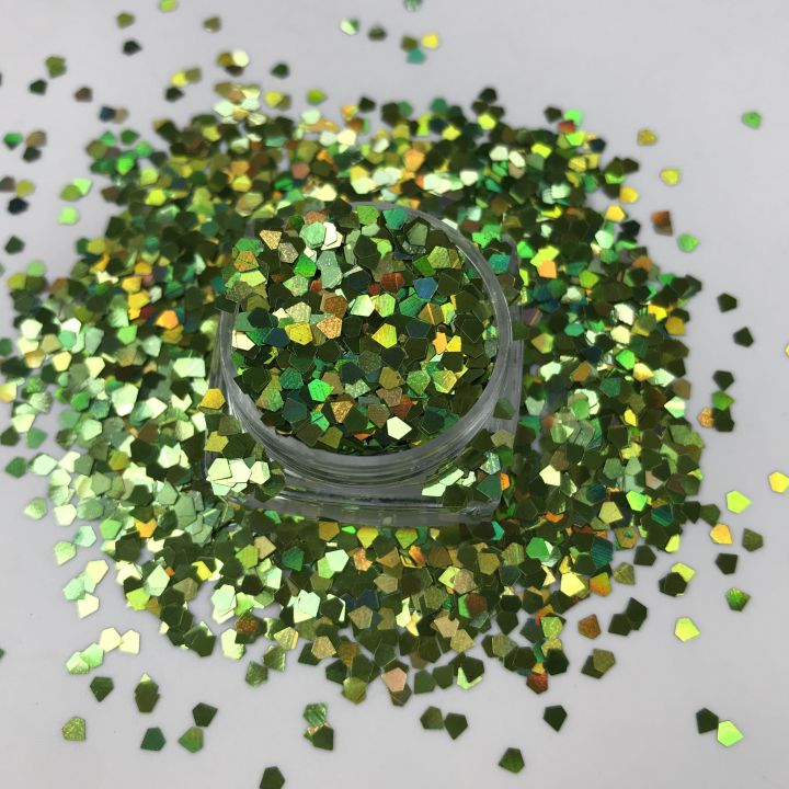 LB601   Diamond Shapes Holographic Glitter 2mm
