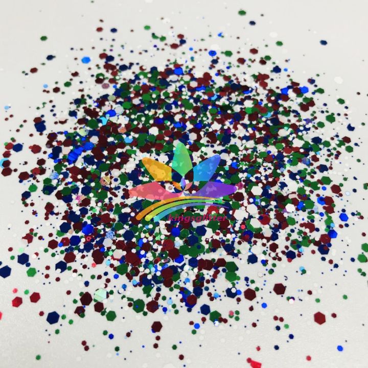 SD085   Hot Selling christmas mixed colors chunky Glitter for decoration craft nails resin 