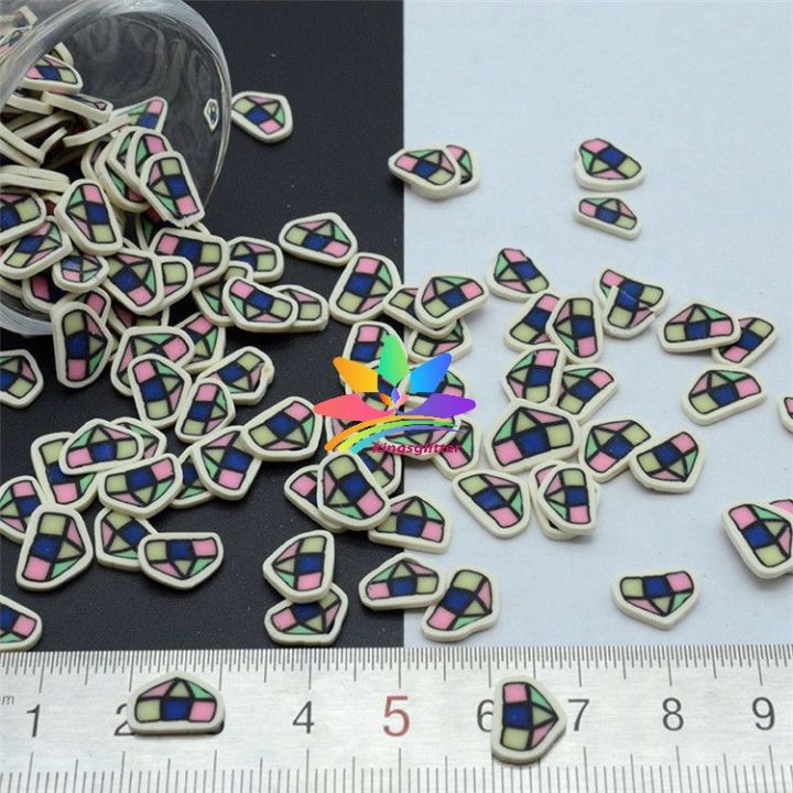 SPR166   Polymer Clay Sprinkle for Nails Tumblers Slime Keychain DIY Chritsmas decoration 
