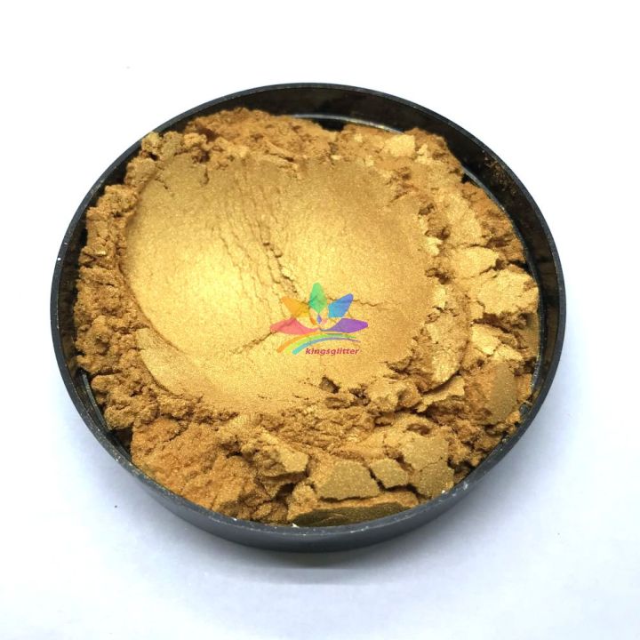 KMC302    Gold color Mica Powder Epoxy Resin Color Pigment Natural Dye Colorant