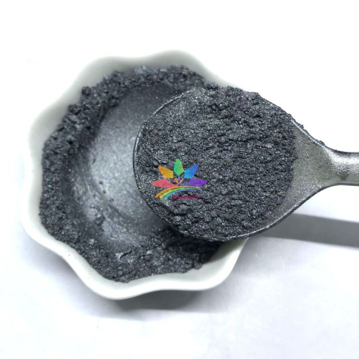 KMC401   black color Mica Powder Epoxy Resin Color Pigment Natural Dye Colorant