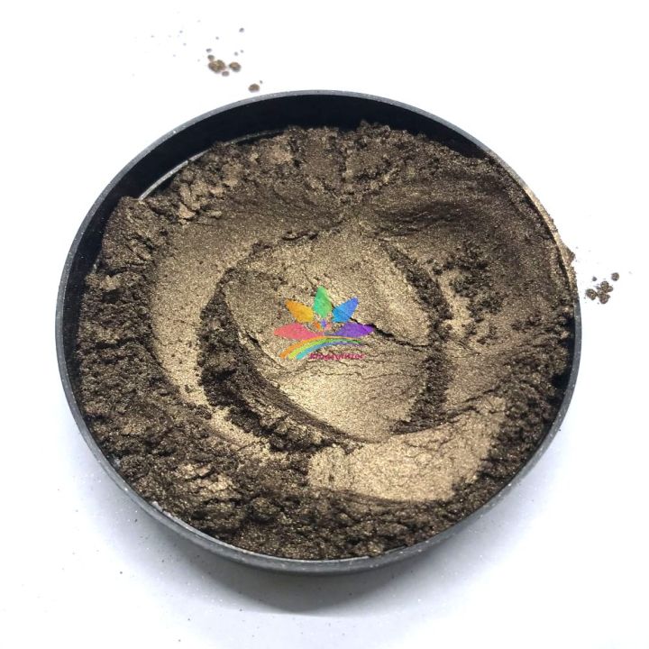 KMC410   copper brown color Mica Powder Epoxy Resin Color Pigment Natural Dye Colorant
