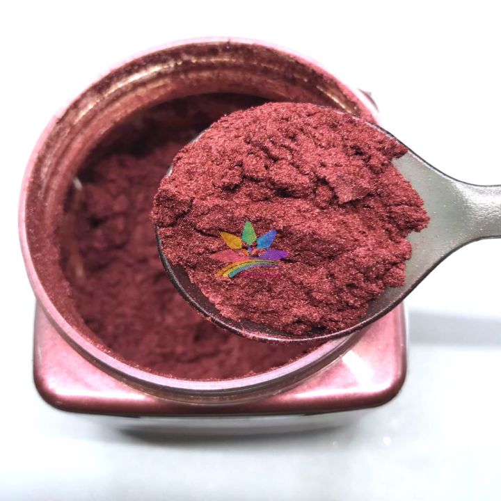 KMC508MK  Ruby red color Mica Powder Epoxy Resin Color Pigment Natural Dye Colorant