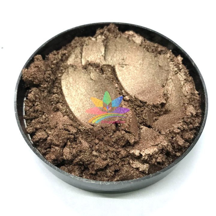 KMC510   Brown color Mica Powder Epoxy Resin Color Pigment Natural Dye Colorant
