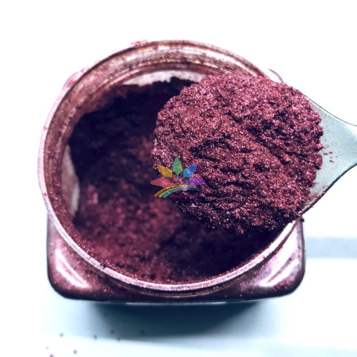 KMC535MK   flash fuchsia color Mica Powder Epoxy Resin Color Pigment Natural Dye Colorant