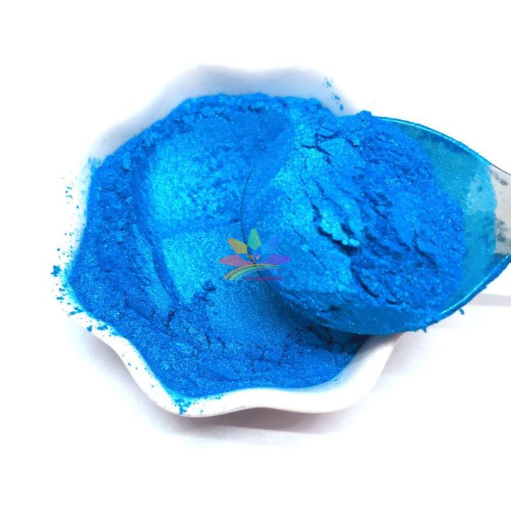 KMCB7L    blue color Mica Powder Epoxy Resin Color Pigment Powder