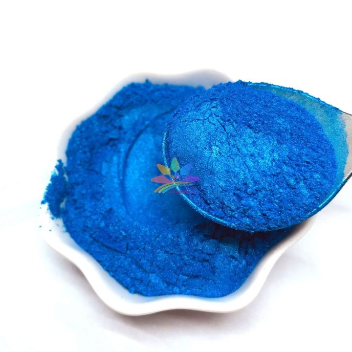 KMCB9L    blue color Mica Powder Epoxy Resin Color Pigment Powder