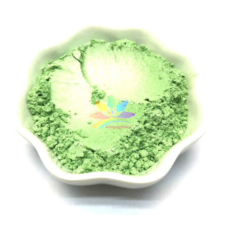 KMCG1    green color Mica Powder Epoxy Resin Color Pigment Powder