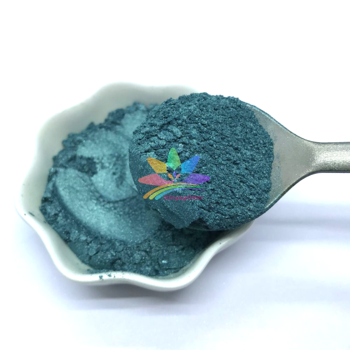 KMCG7  sea blue color Mica Powder Epoxy Resin Color Pigment Powder