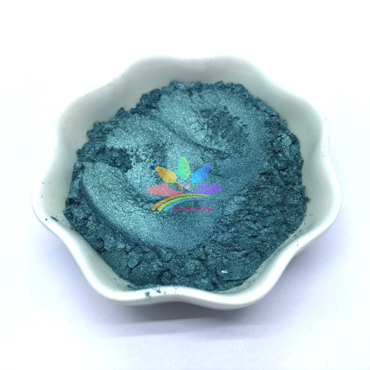 KMCG7  sea blue color Mica Powder Epoxy Resin Color Pigment Powder