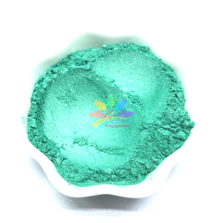 KMCG17    green color Mica Powder Epoxy Resin Color Pigment Powder