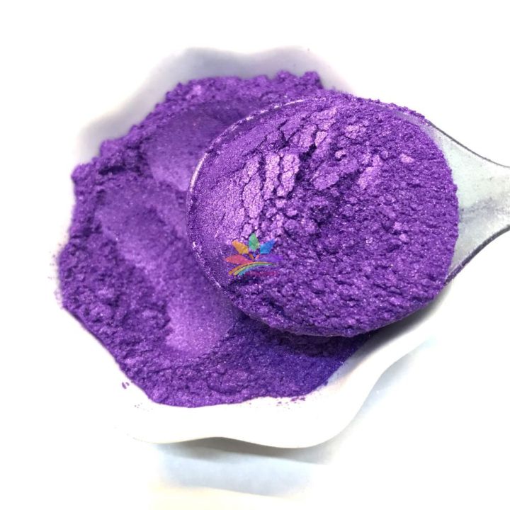 KMCP3   iridescent Purple color Mica Powder Epoxy Resin Color Pigment Powder