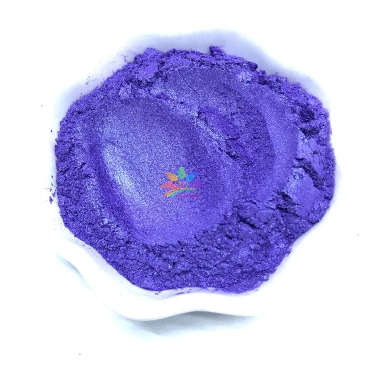 KMCP4   Purple color Mica Powder Epoxy Resin Color Pigment Powder