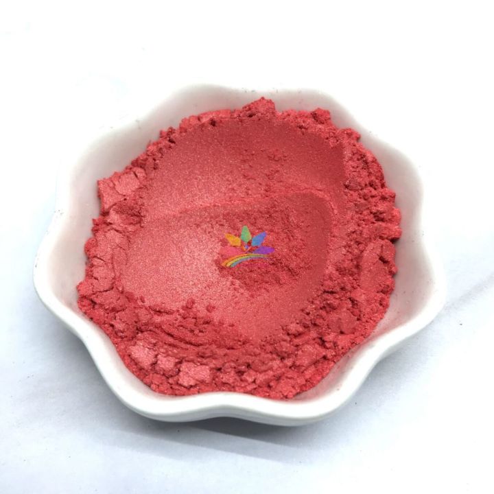 KMCR13   iridescent red color Mica Powder Epoxy Resin Color Pigment Powder