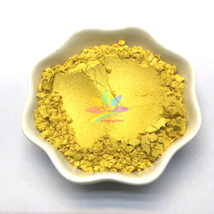 KMCY1   yellow color Mica Powder Epoxy Resin Color Pigment Powder