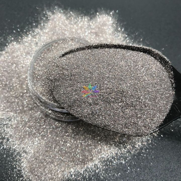 GL02    1/128 0.2 mm Diamond Mirror Silver ultra fine Glitter 