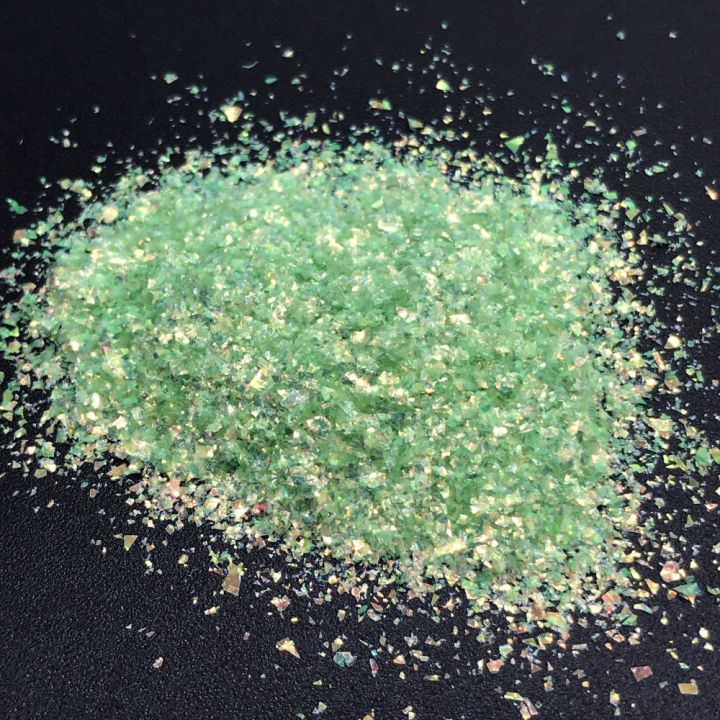 KCHI07     cosmetic grade series neon irregular  Glitter  Flakes  2x2