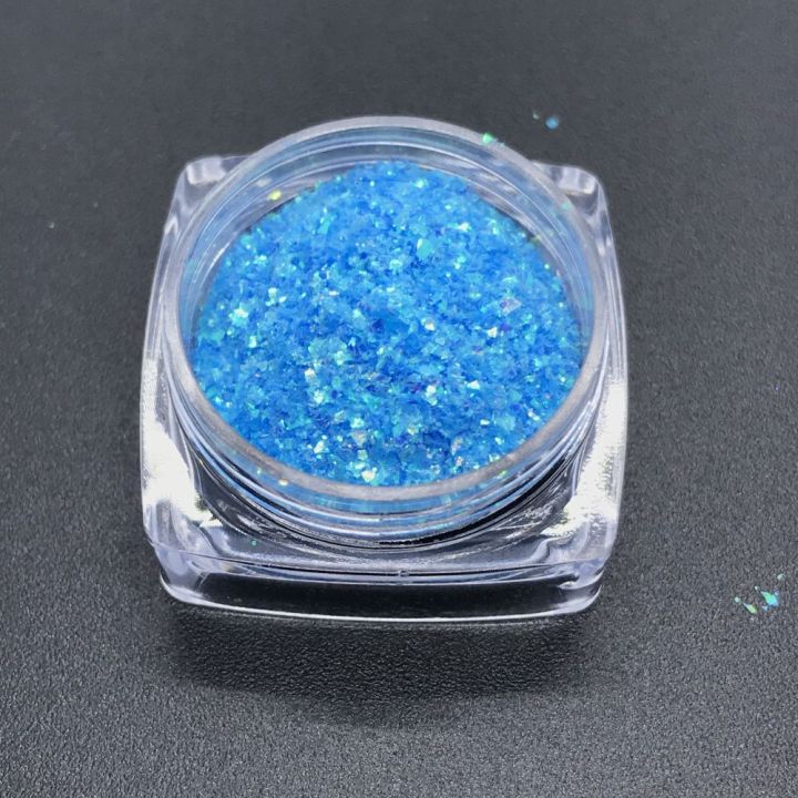KCHI08      cosmetic grade series neon irregular  Glitter  Flakes  2x2