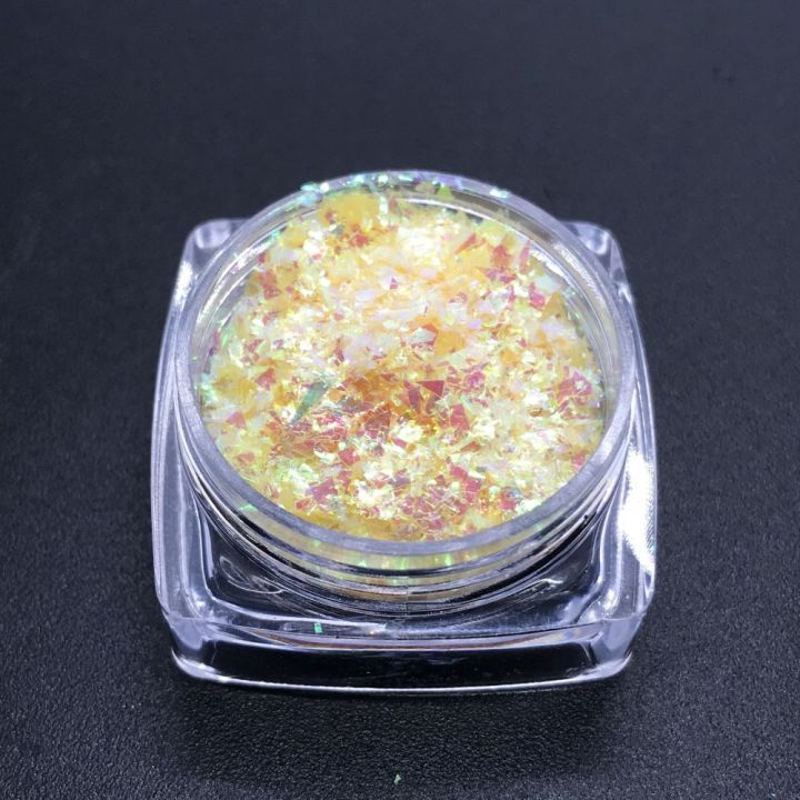 KCHI10    cosmetic grade series neon irregular  Glitter  Flakes  2x2