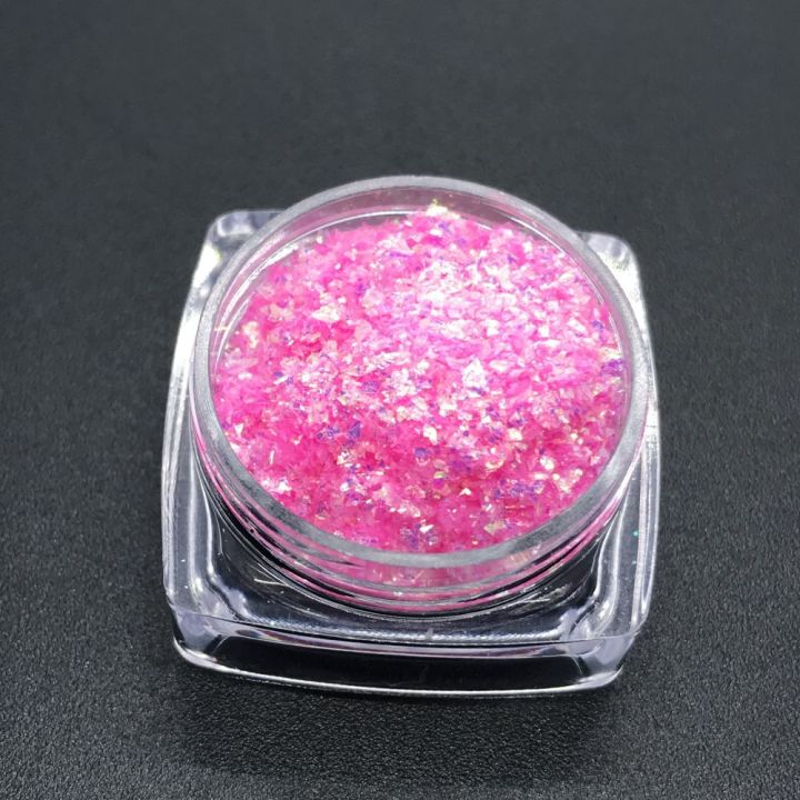 KCHI14     cosmetic grade series neon irregular  Glitter  Flakes  2x2