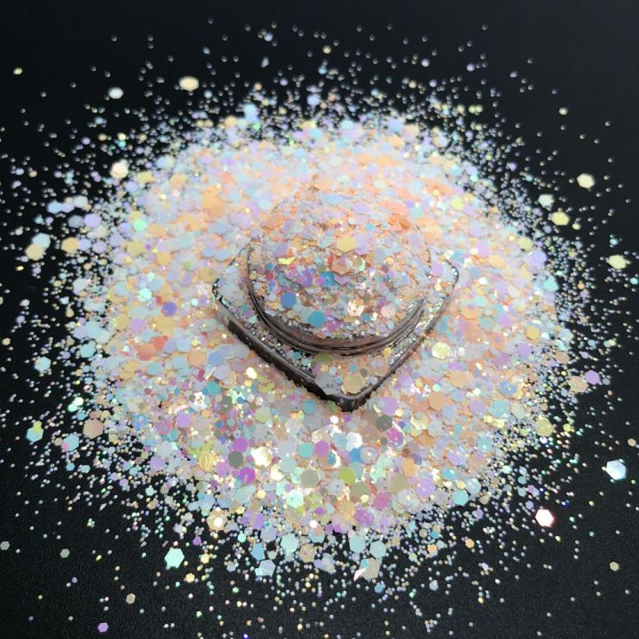 SCR05     new Spring chunky mix colorful  color change effect glitter 