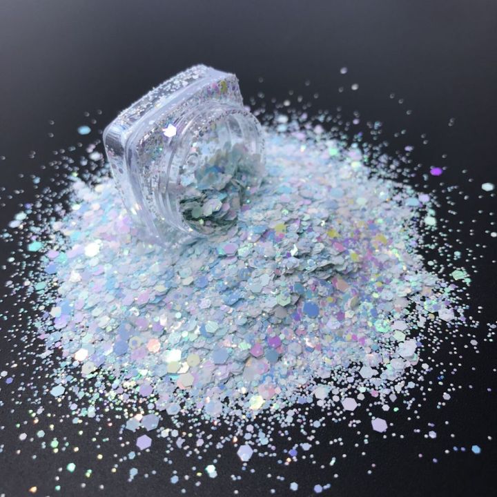 SCR06     new Spring chunky mix colorful  color change effect glitter 