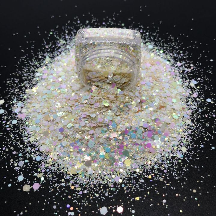SCR10     new Spring chunky mix colorful  color change effect glitter 