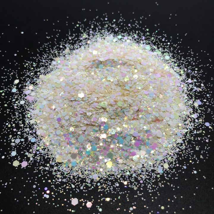 SCR10     new Spring chunky mix colorful  color change effect glitter 