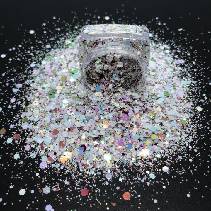 SCR11     new Spring chunky mix colorful  color change effect glitter 