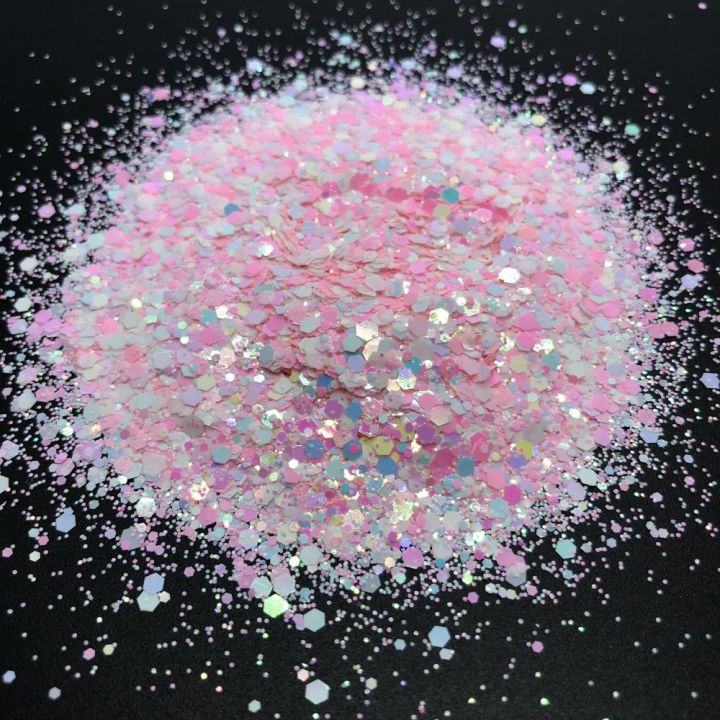 SCR12     new Spring chunky mix colorful  color change effect glitter 