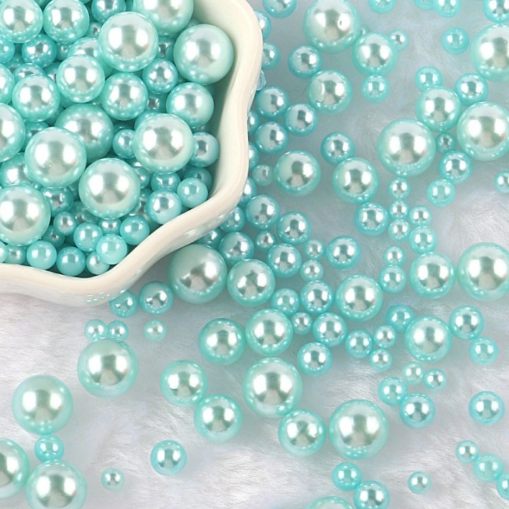 R11     Wholesale multi-size round non-porous pearls beauty loose beads ornaments DIY