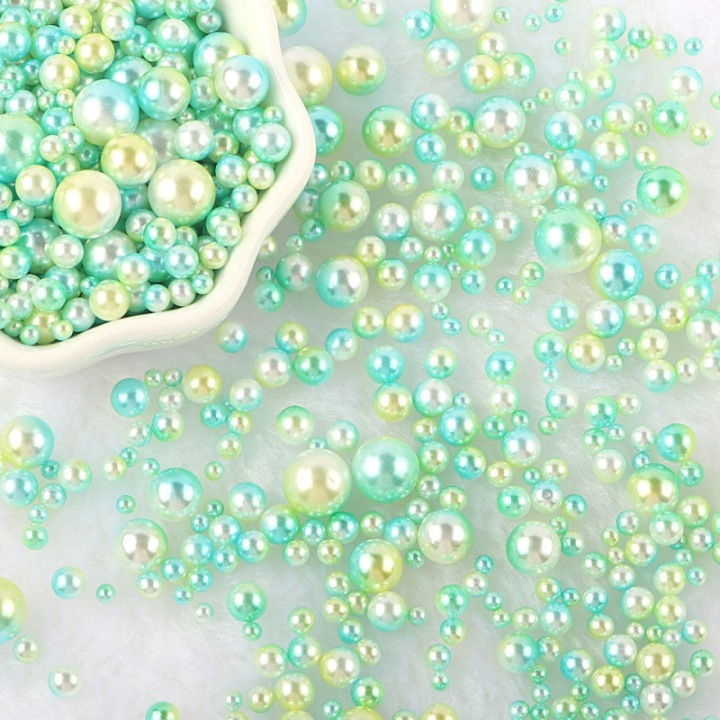 R23     Wholesale multi-size round non-porous pearls beauty loose beads ornaments DIY