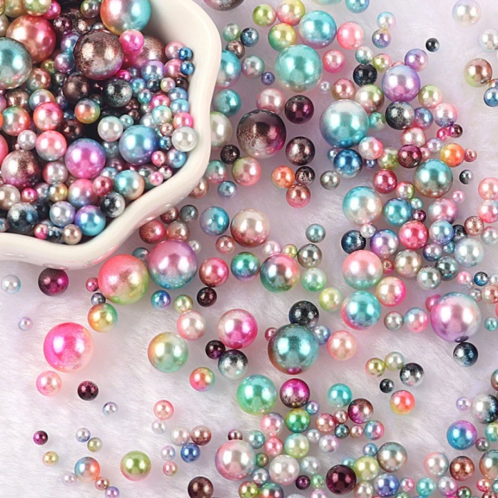 R29     Wholesale multi-size round non-porous pearls beauty loose beads ornaments DIY