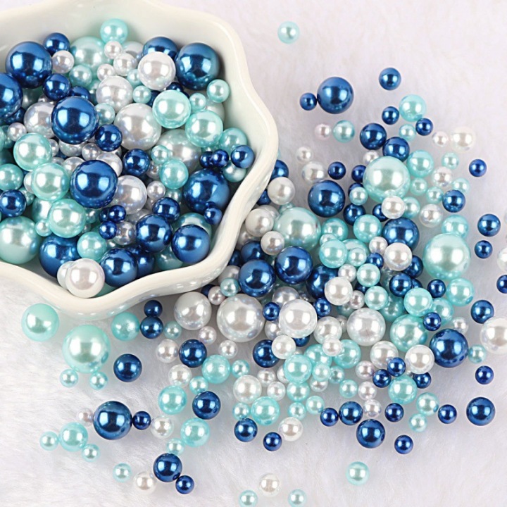 R33     Wholesale multi-size round non-porous pearls beauty loose beads ornaments DIY