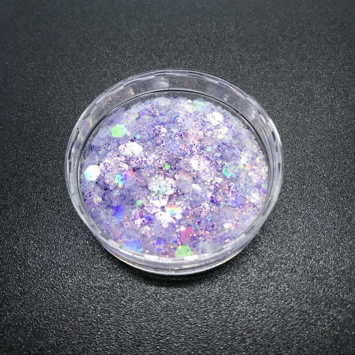 SC007     New Summer Collection Mixed Large Sequins Candy Color Nail Glitter