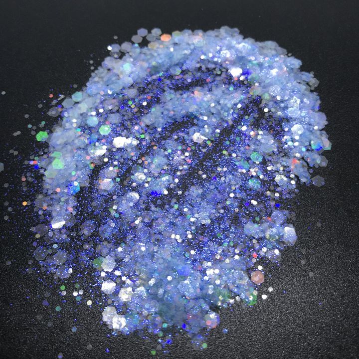 SC009     New Summer Collection Mixed Large Sequins Candy Color Nail Glitter